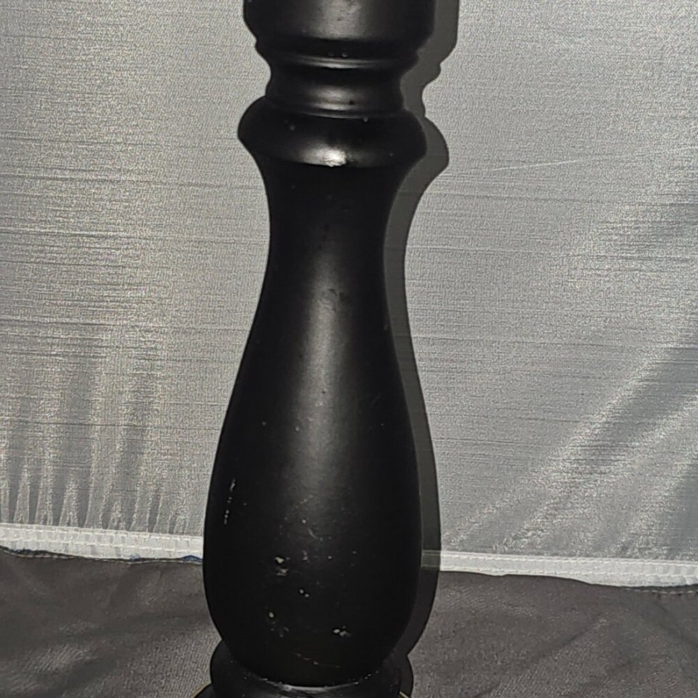 Black and Gold Candle Stand